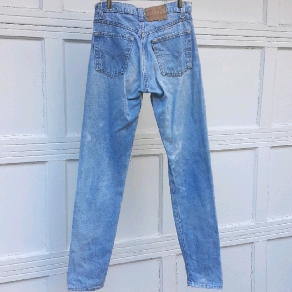 VINTAGE Levis Jeans Red Tag Cotton Frayed Edges - Picture 1 of 16